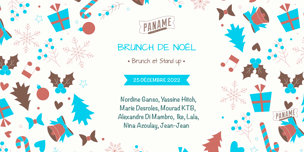Paname Comedy Brunch de Noël